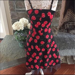 Cherry retro dress